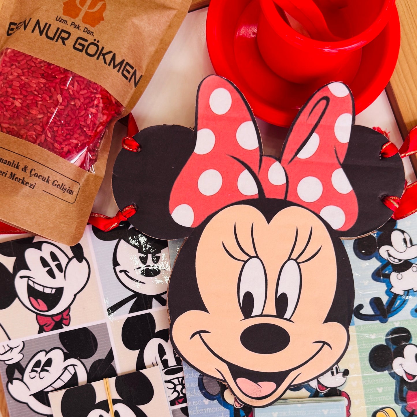 Mickey Mouse Duyusal Kiti