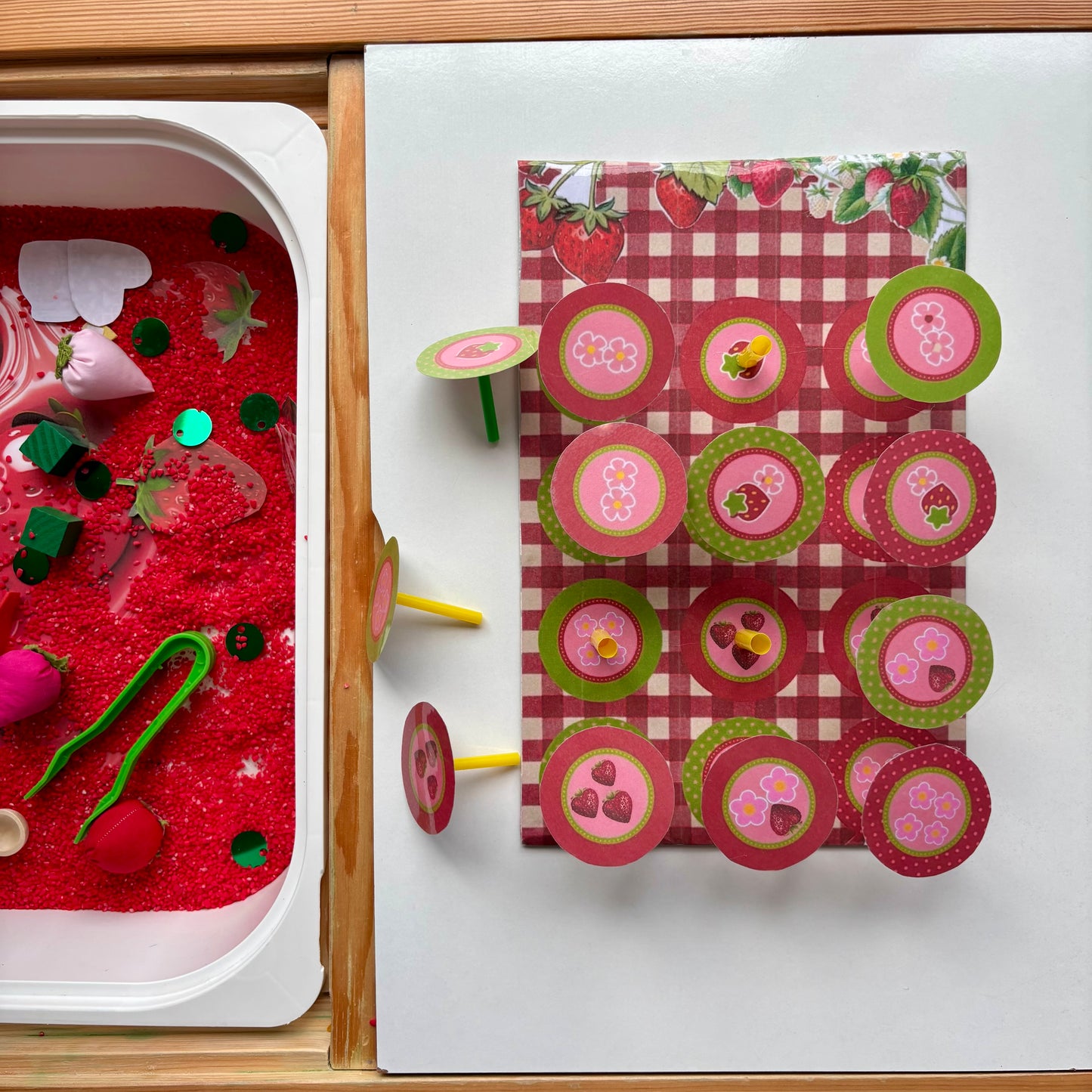 Çilek Kız Duyusal Kiti