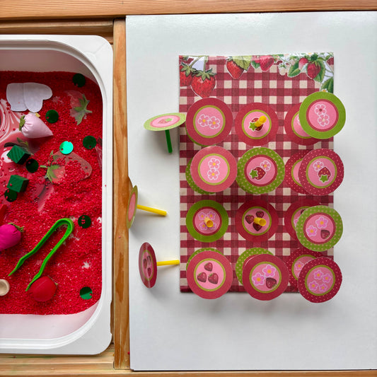 Çilek Kız Duyusal Kiti