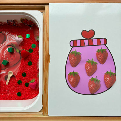 Çilek Kız Duyusal Kiti